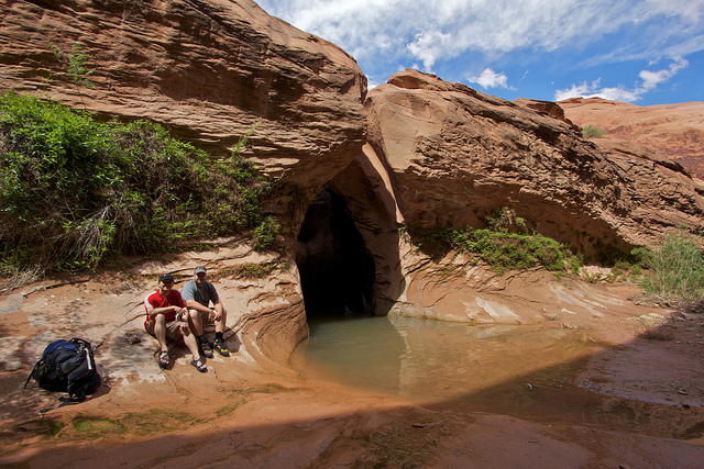 Group shot in Fortymile Gulch