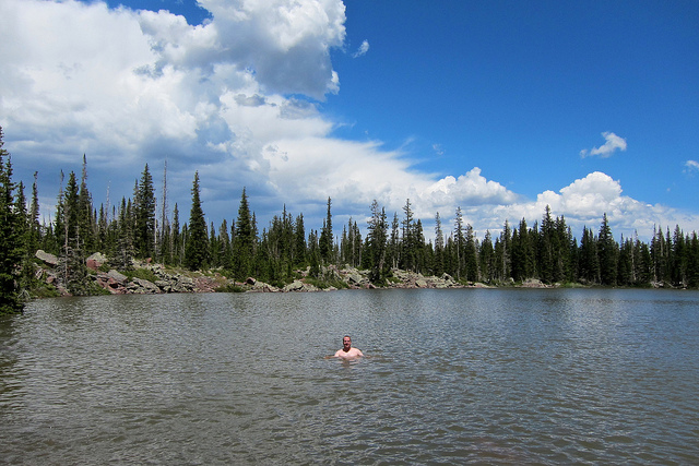 Retrieving my pole