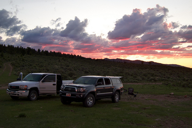Camp on Windy Ridge