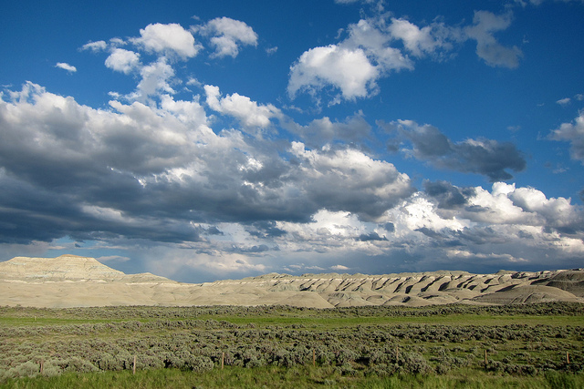 Wyoming out the window