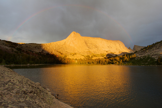 Rainbow over Haystack