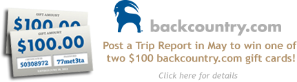 Backcountry eGift Card Giveaway