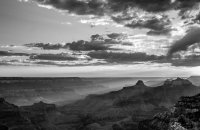 Cape Royal Sunset BW.jpg
