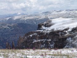 Absaroka Austin Peak Elephant Heads Snow August 2009.jpg