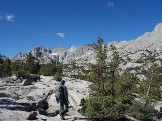 Heading toward Midnight Lake