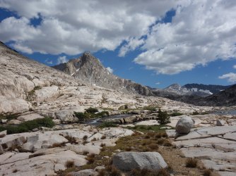 Looking back at Mt Spencer