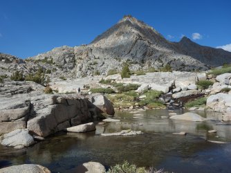 One of the minor peaks on the N side of Darwin Canyon