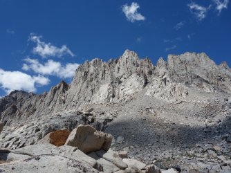 Starlight Peak, North Palisade, and Polemonium Peak