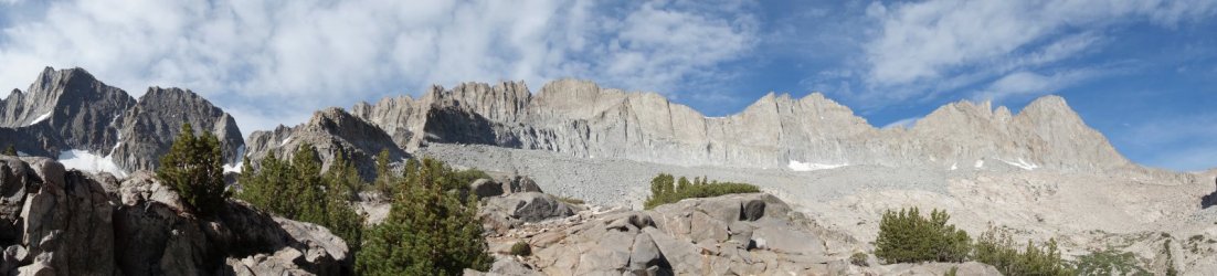 Palisades (Norman Clyde to Mt Sill)